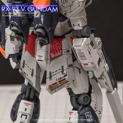 G - Rework [RG] RX - 93 V GUNDAM (decal v2.0) - Gundam Extra - Your BEST Gunpla Supplier