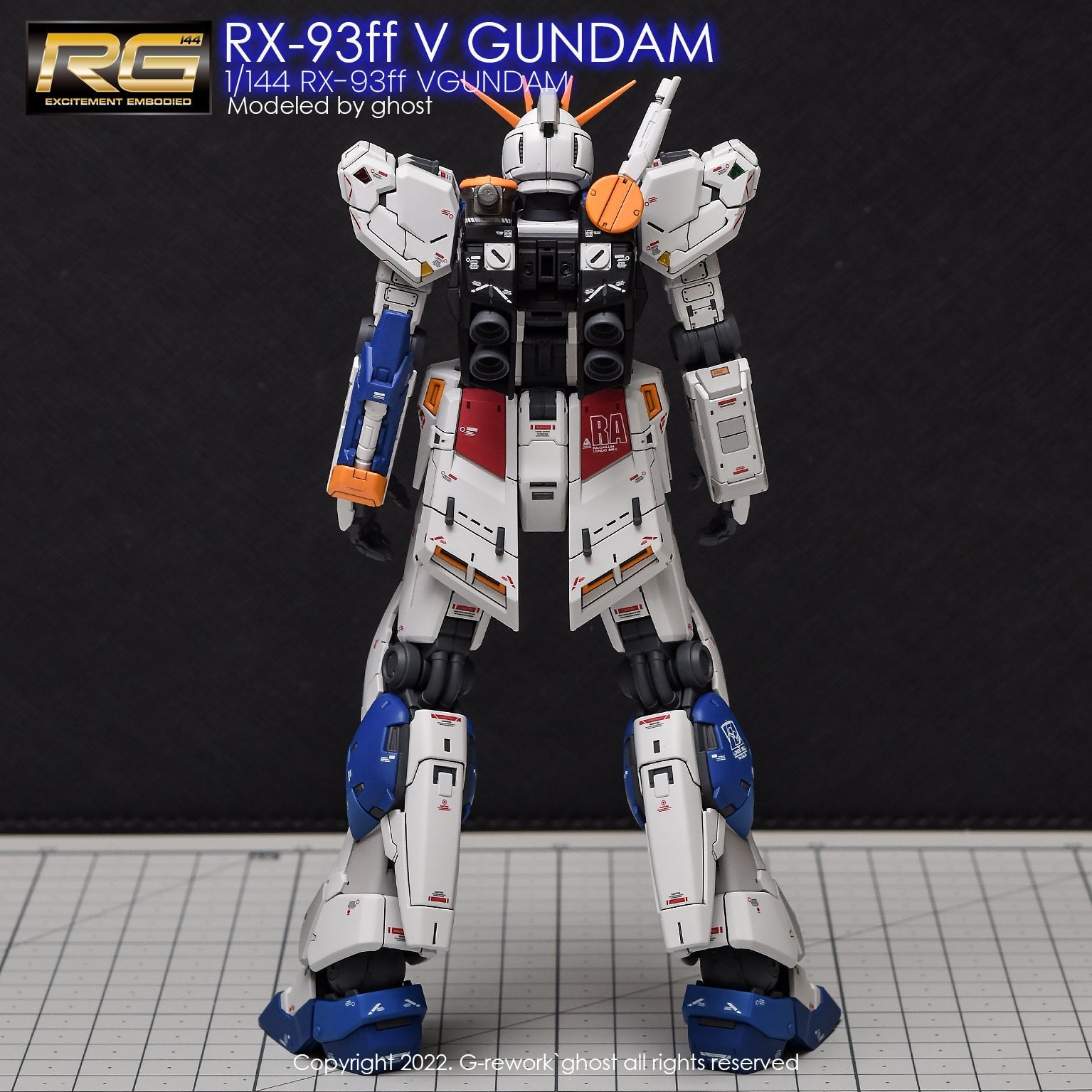 G-Rework [RG] RX-93FF V GUNDAM – Gundam Extra-Your BEST Gunpla