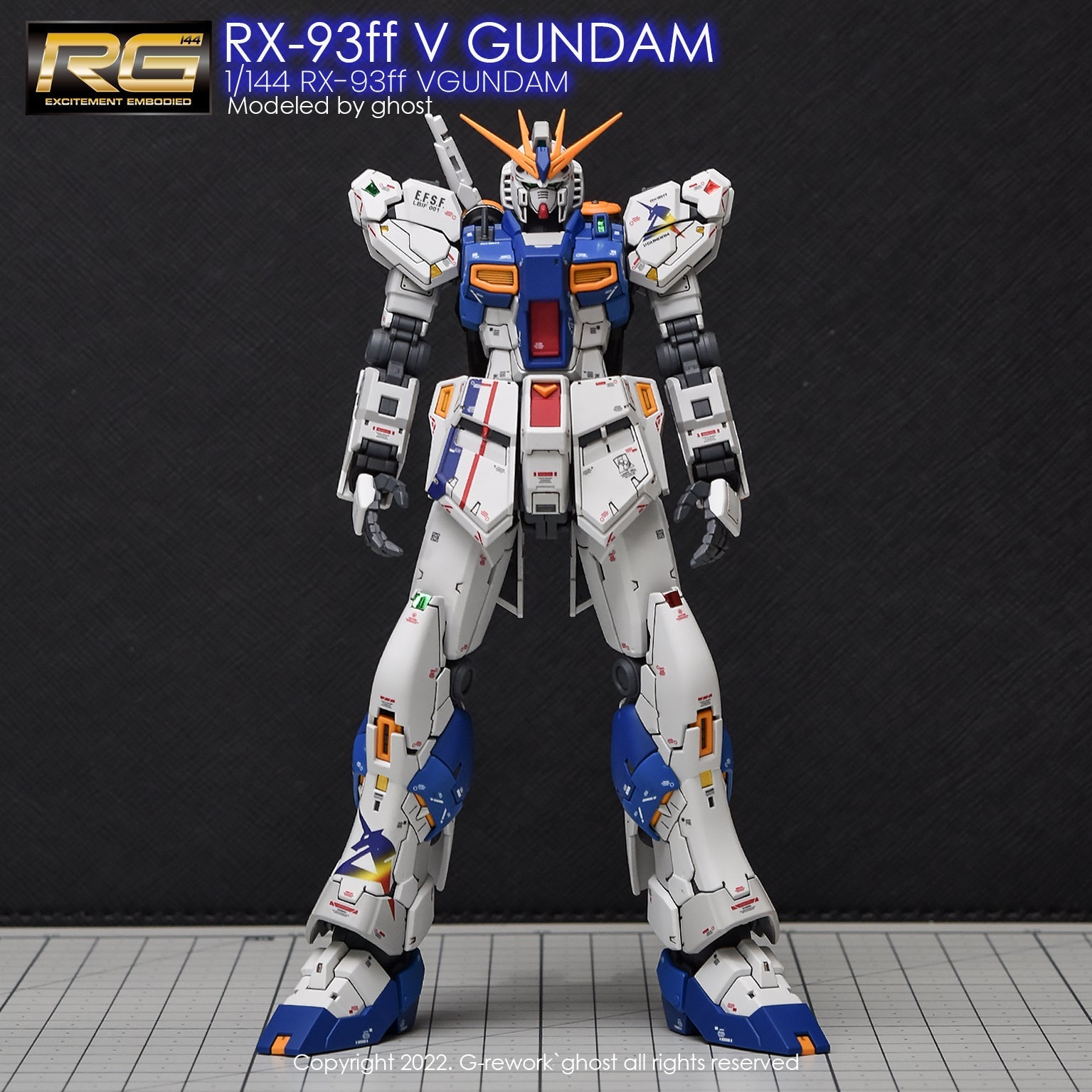 大人気新品  G-Rework [RG] RX-93FF V GUNDAM – Gundam Extra-Your BEST ロボット