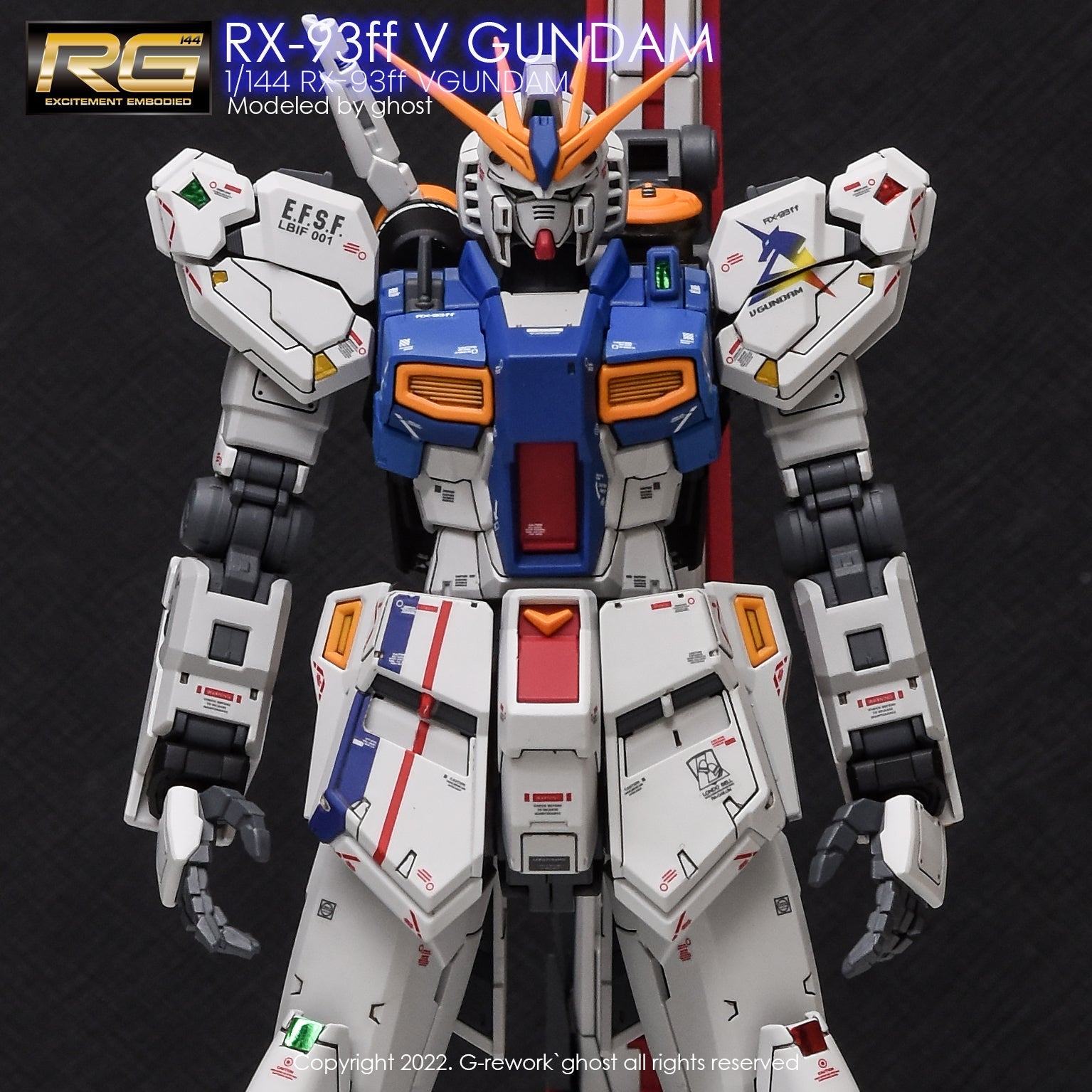 G-Rework [RG] RX-93FF V GUNDAM – Gundam Extra-Your BEST