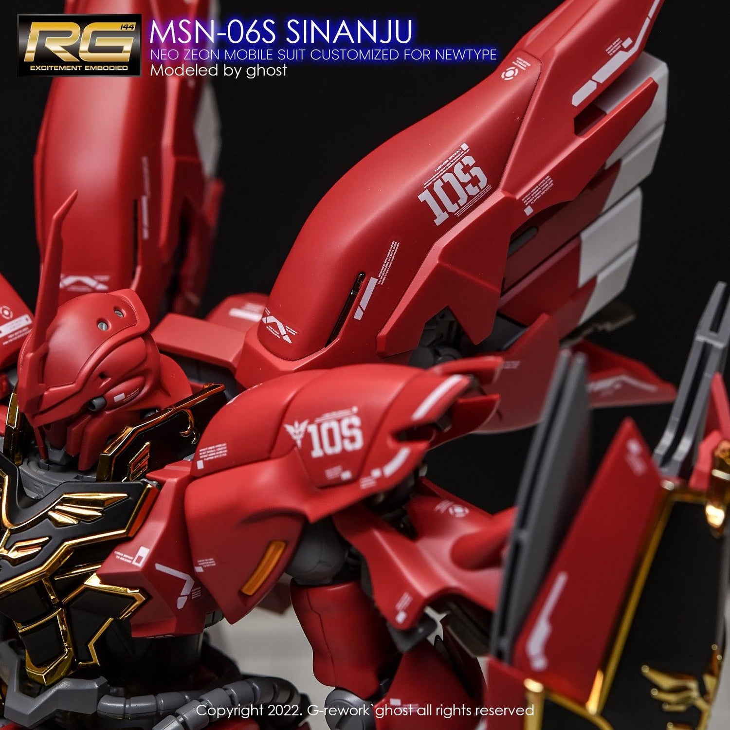 G - Rework [RG] SINANJU - Gundam Extra - Your BEST Gunpla Supplier