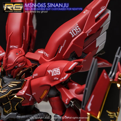 G - Rework [RG] SINANJU - Gundam Extra - Your BEST Gunpla Supplier