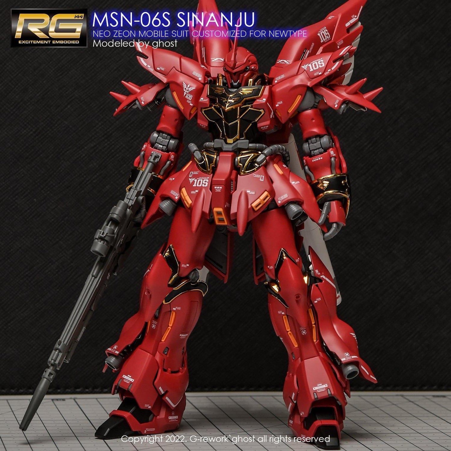 G - Rework [RG] SINANJU - Gundam Extra - Your BEST Gunpla Supplier