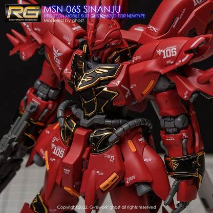 G - Rework [RG] SINANJU - Gundam Extra - Your BEST Gunpla Supplier