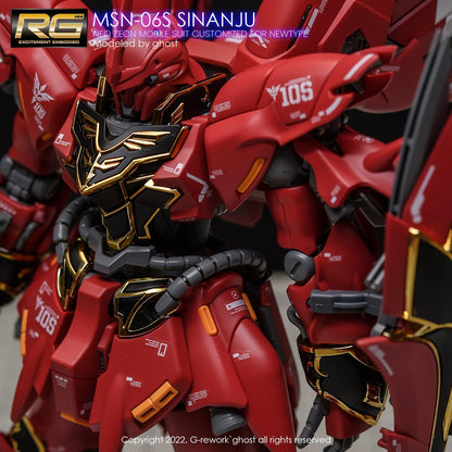 G - Rework [RG] SINANJU - Gundam Extra - Your BEST Gunpla Supplier