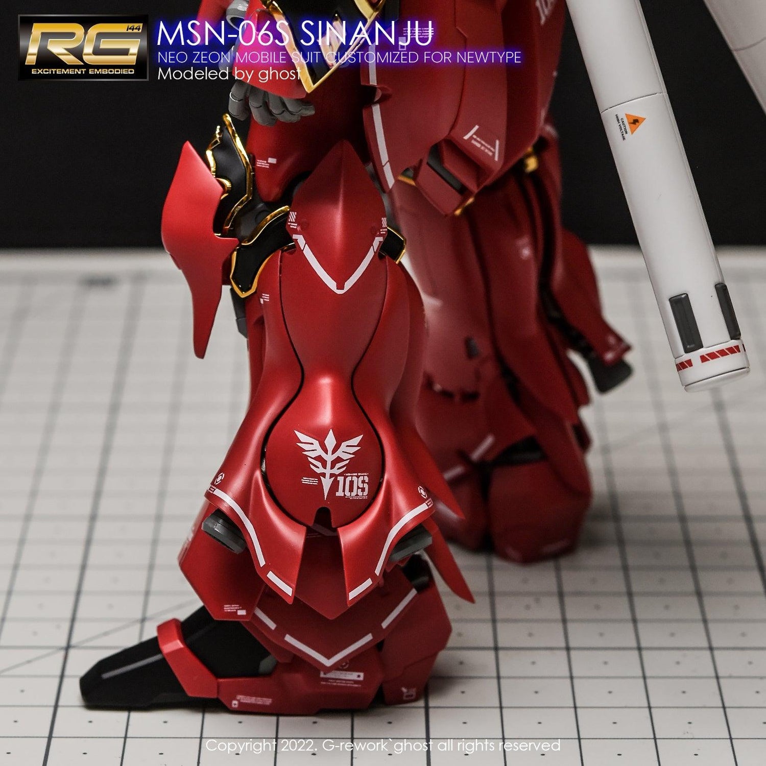 G - Rework [RG] SINANJU - Gundam Extra - Your BEST Gunpla Supplier