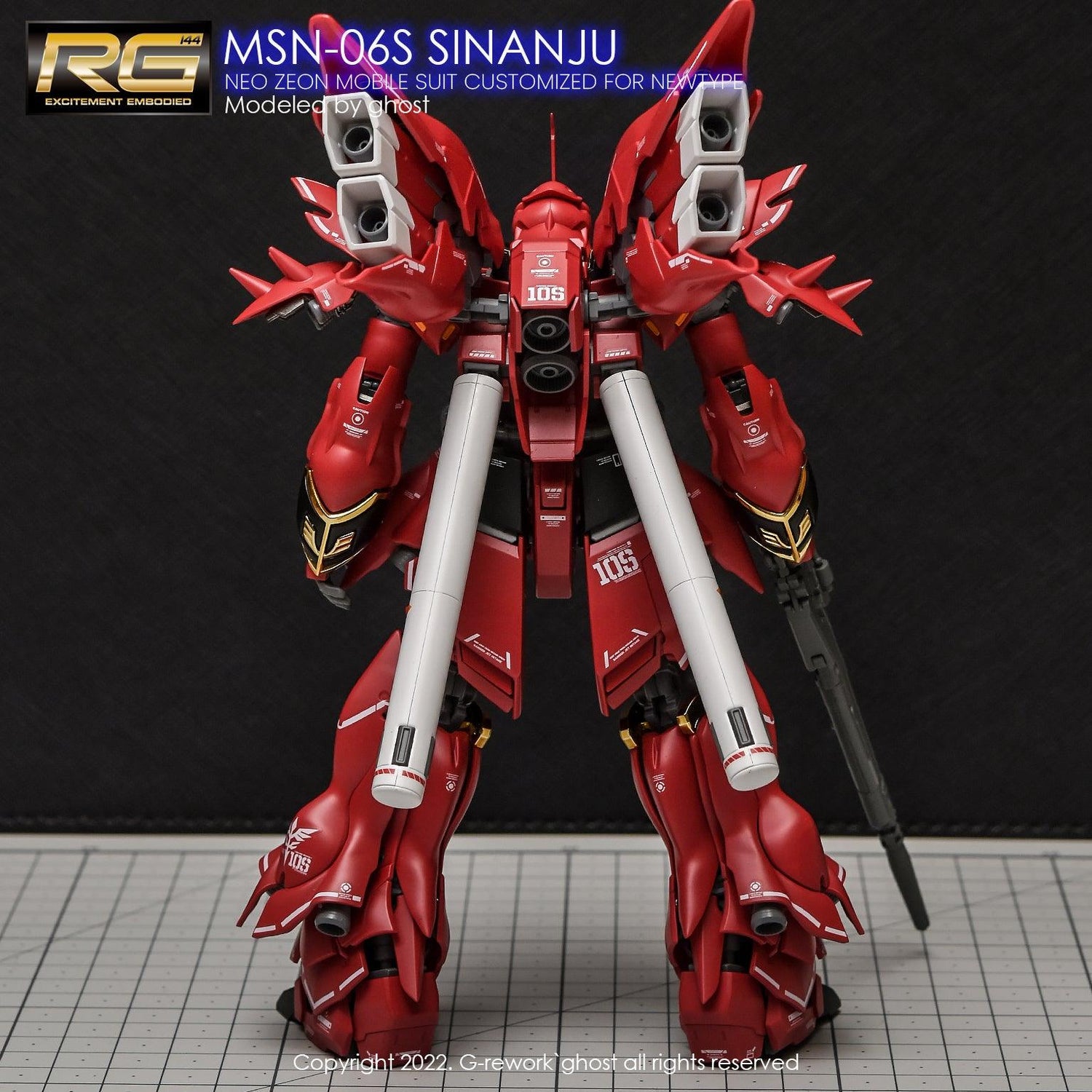 G - Rework [RG] SINANJU - Gundam Extra - Your BEST Gunpla Supplier