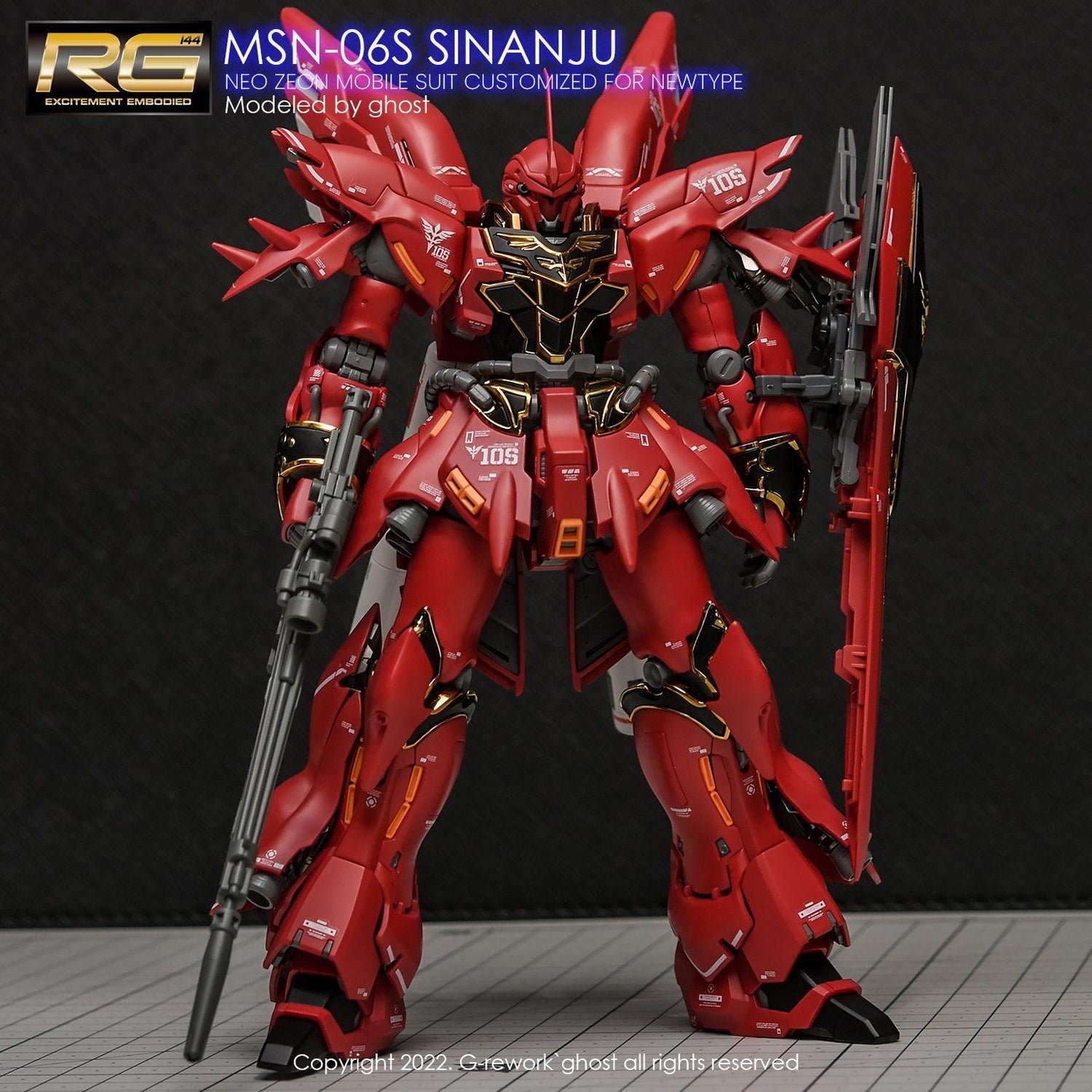 G - Rework [RG] SINANJU - Gundam Extra - Your BEST Gunpla Supplier