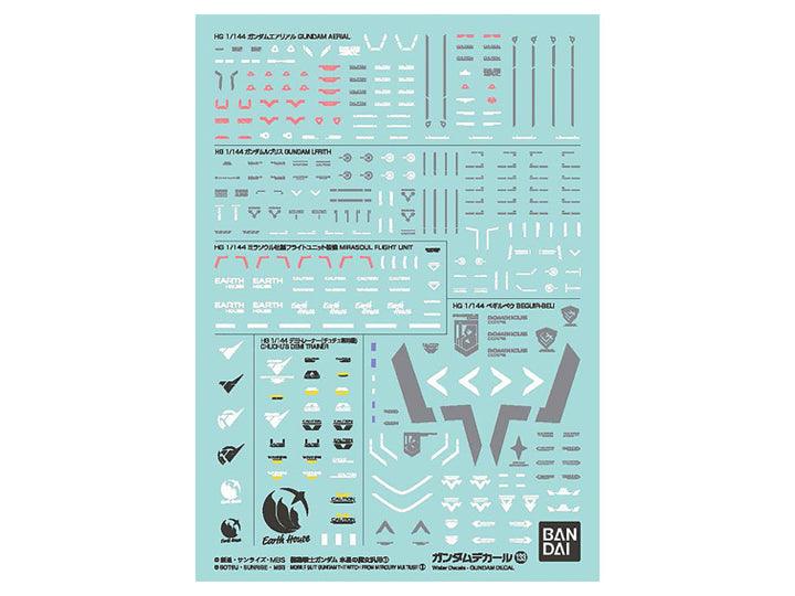 GUNDAM DECAL133 MOBILE SUIT GUNDAM THE WITCH FROM MERCURY MULTIUSE 1 - Gundam Extra - Your BEST Gunpla Supplier