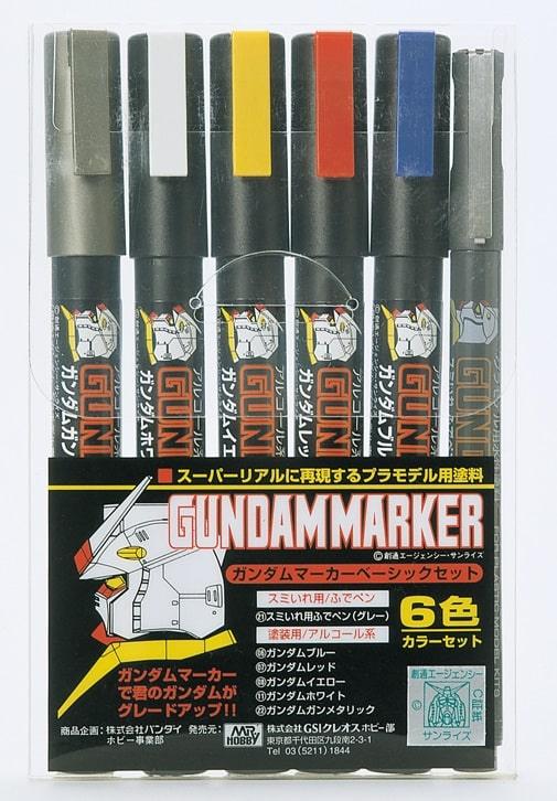 Gundam Marker Set - Basic Set(GMS 105) - Gundam Extra - Your BEST Gunpla Supplier
