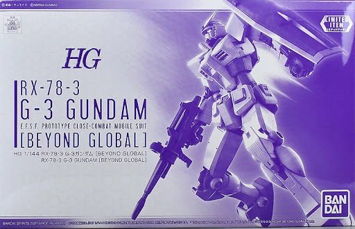 HG 1/144 RX - 78 - 3 G - 3 GUNDAM [BEYOND GLOBAL](2021) - Gundam Extra - Your BEST Gunpla Supplier