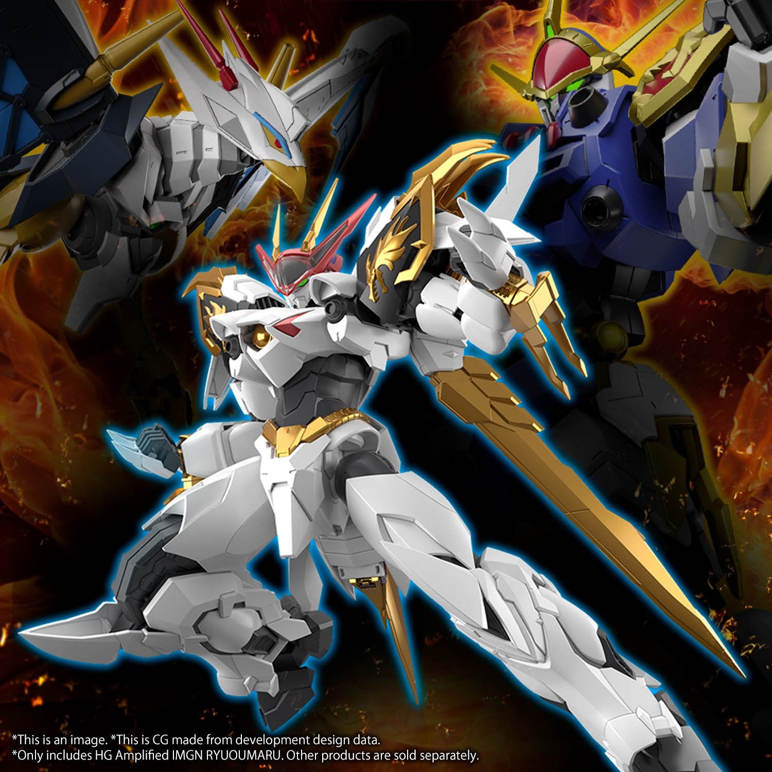 HG Amplified IMGN RYUOUMARU - Gundam Extra - Your BEST Gunpla Supplier