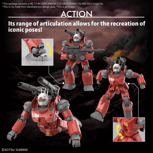 HG GUNCANNON (CUCURUZ DOAN’S ISLAND Ver.) (2023) - Gundam Extra - Your BEST Gunpla Supplier