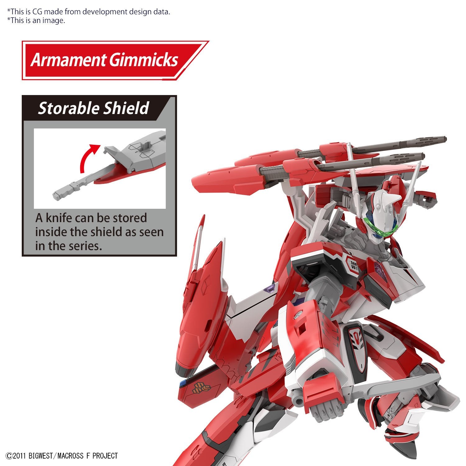 HG YF - 29 Durandal Valkyrie (Alto Saotome Use) Macross Frontier - Gundam Extra - Your BEST Gunpla Supplier