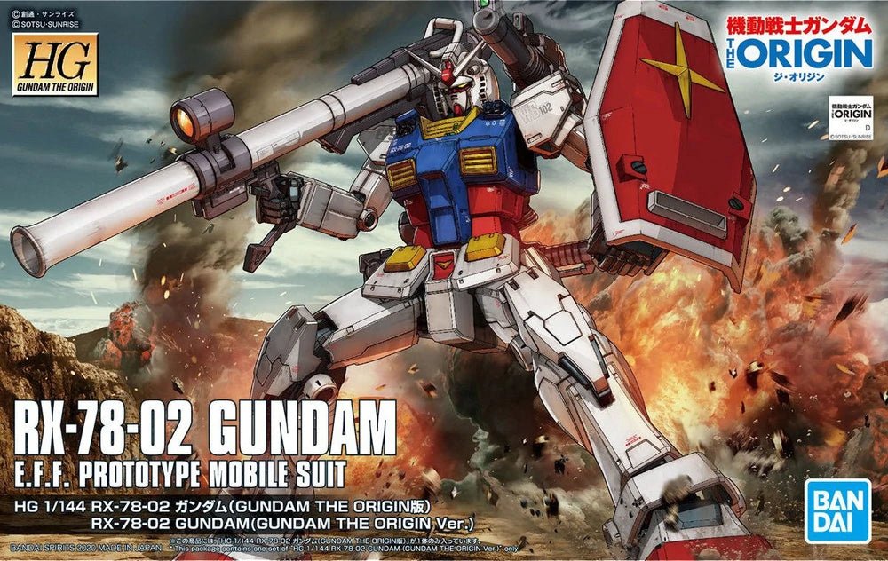 HGGTO #26 RX-78-02 GUNDAM (GUNDAM THE ORIGIN Ver.) – Gundam Extra-Your ...