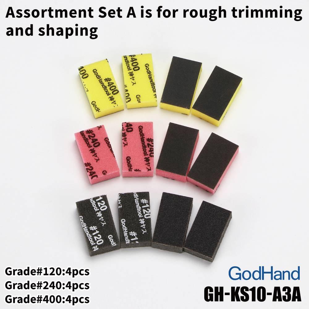 Kamiyasu - Sanding Stick 10mm - Assortment Set A - Gundam Extra - Your BEST Gunpla Supplier