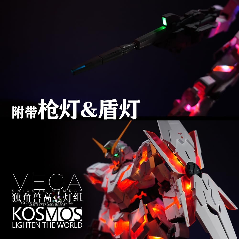 Kosmos RGB Lighting Kit for MEGA Unicorn Gundam Model Kits Accessories – Cool Dragon Hobby UK Kosmos RGB Lighting Kit for MEGA Unicorn Gundam Model Kits Accessories – Cool Dragon Hobby UK