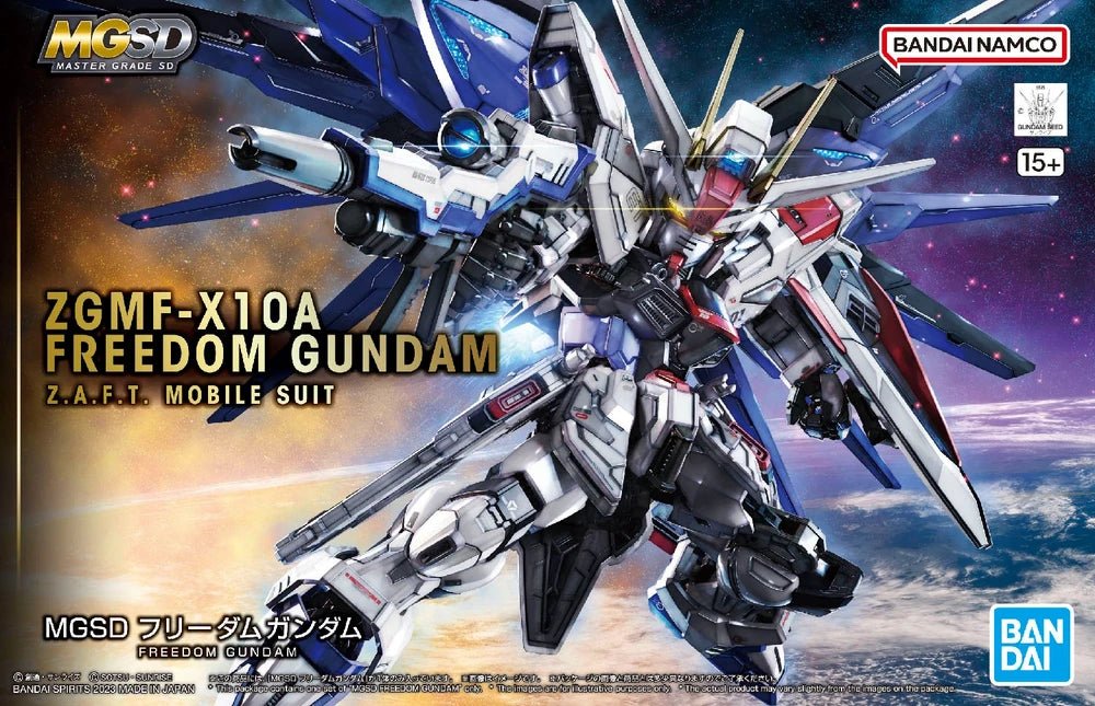 Master Grade SD (MGSD) Freedom Gundam (2022) - Gundam Extra - Your BEST Gunpla Supplier