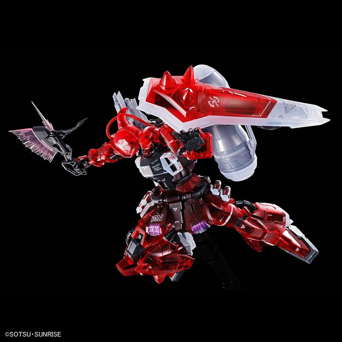 MG 1/100 GUNNER ZAKU WARRIOR (LUNAMARIA HAWKE CUSTOM) [CLEAR COLOR] - Gundam Extra - Your BEST Gunpla Supplier