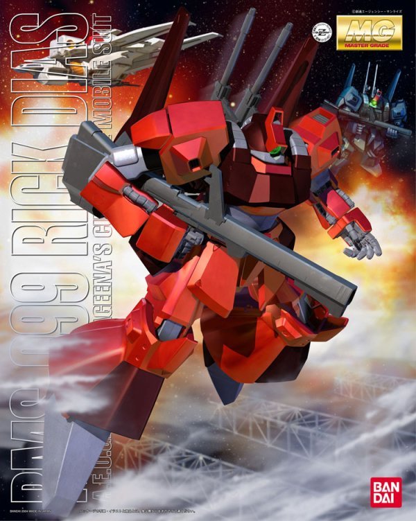 MG 1/100 RICK DIAS QUATTORO COLOR (RED) (2004) (Damaged Box) - Gundam Extra - Your BEST Gunpla Supplier