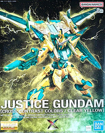 MG Justice Gundam [Cross Contrast Colors/Clear Yellow] 1/100 (2024) - Gundam Extra - Your BEST Gunpla Supplier