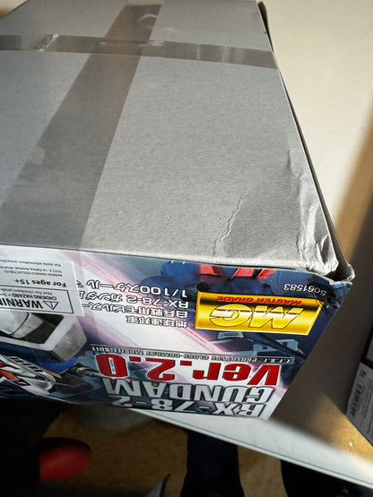 MG RX - 78 - 2 Gundam Ver 2.0 (2008) (Damaged Box) - Gundam Extra - Your BEST Gunpla Supplier