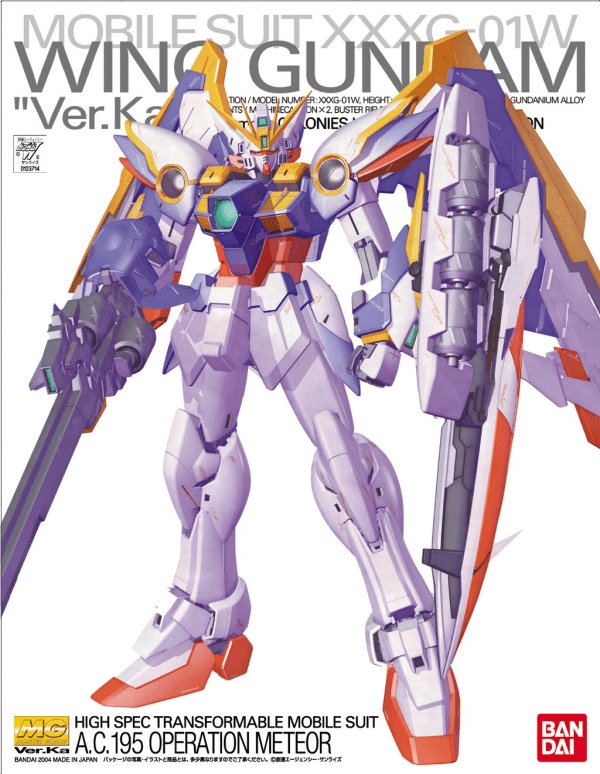 MG XXXG - 01W Wing Gundam Ver. Ka (2004) - Gundam Extra - Your BEST Gunpla Supplier