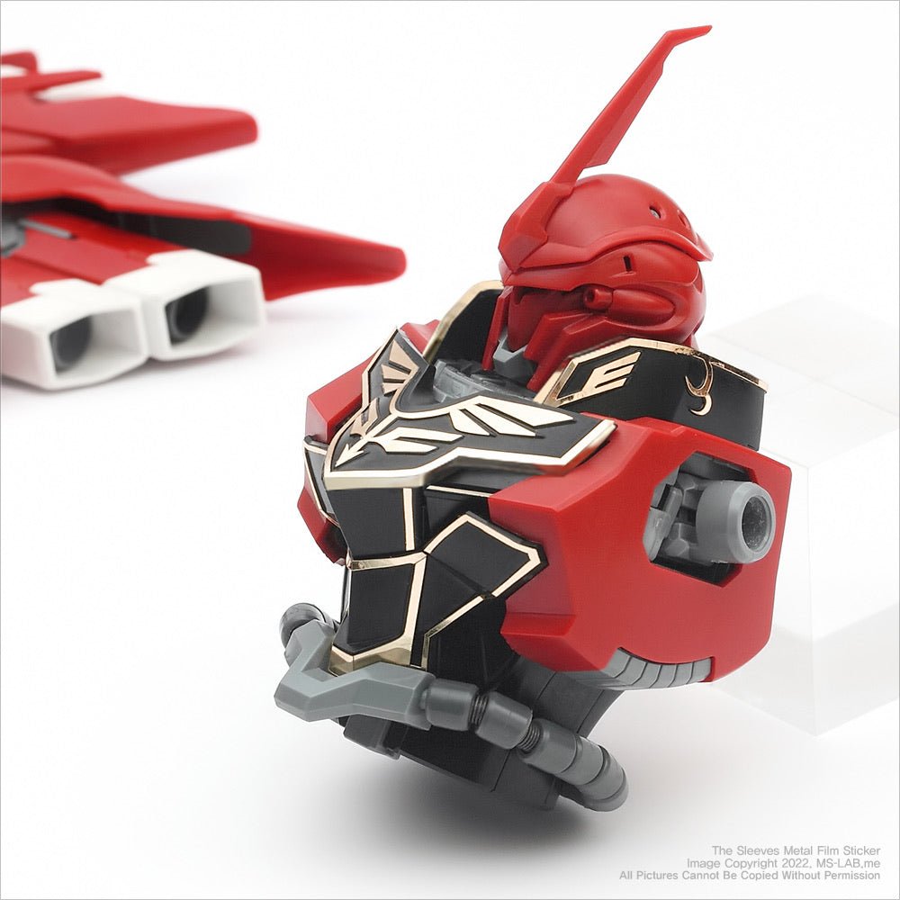 MS - LAB - MSZ - 06S - MG SINANJU Metal Film Sticker - Gundam Extra - Your BEST Gunpla Supplier