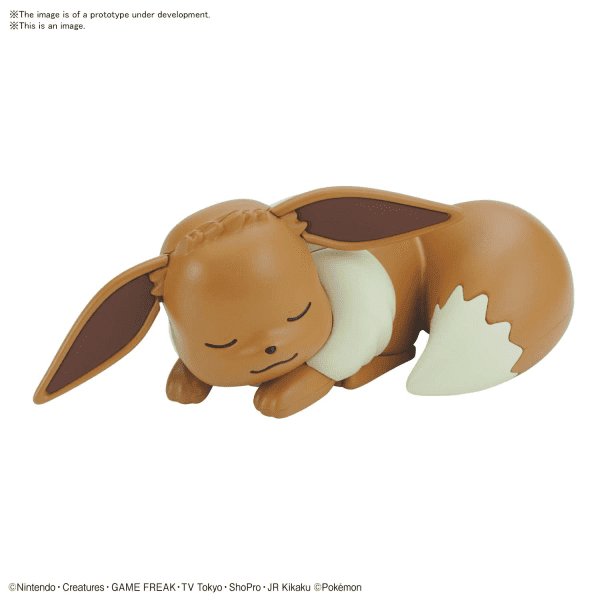 Pokemon Model Kit Quick!! 07 EEVEE (SLEEPING POSE) - Gundam Extra - Your BEST Gunpla Supplier