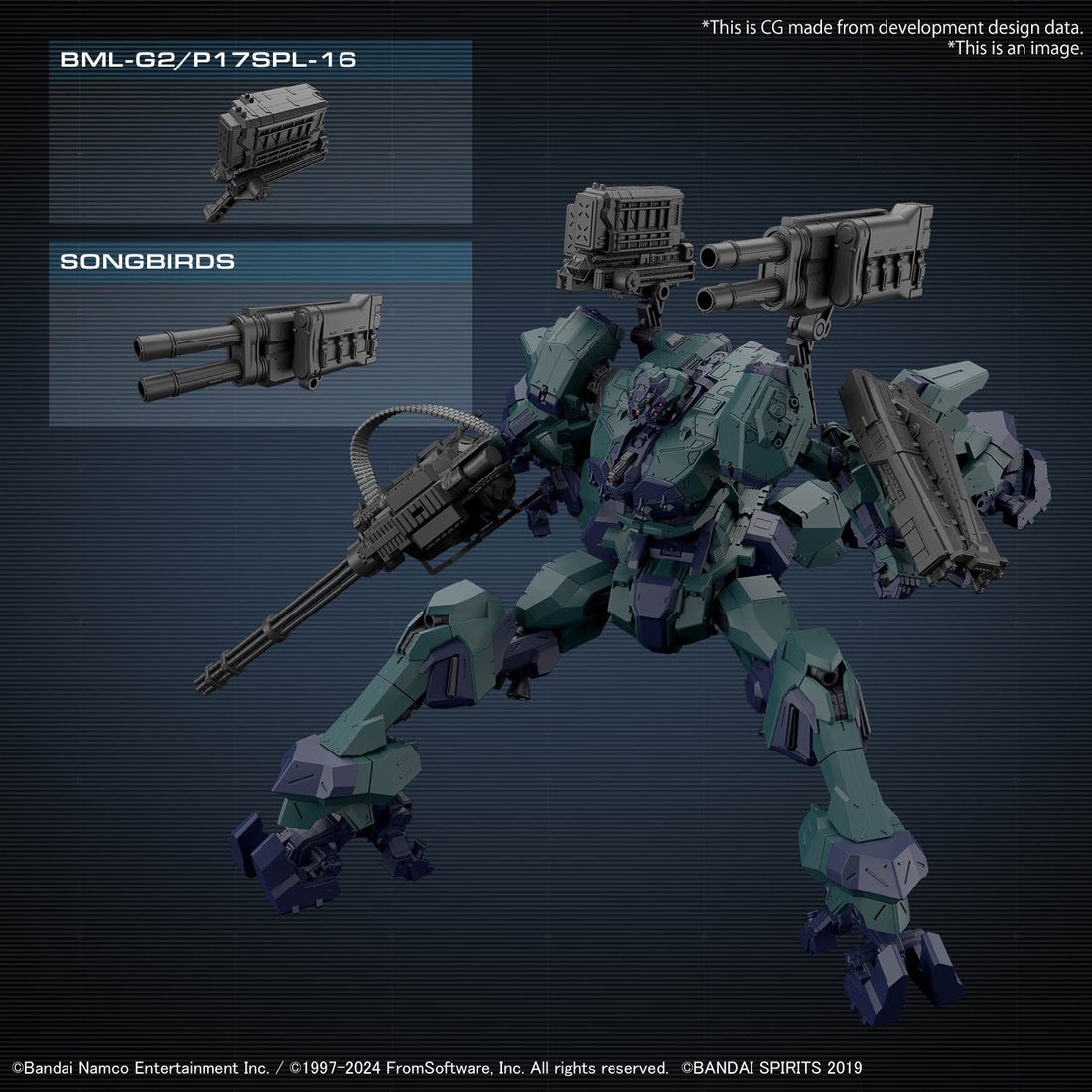 (Pre - Order) ETA Feb - Mar 30MM ARMORED CORE Ⅵ FIRES OF RUBICON BALAM INDUSTRIES BD - 011 MELANDER LIGER TAIL - Gundam Extra - Your BEST Gunpla Supplier