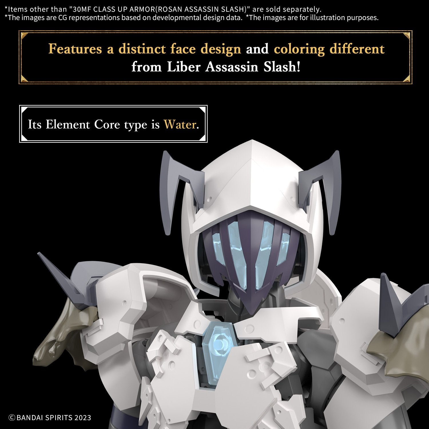 (Pre - Order) ETA July - Aug 30MF CLASS UP ARMOR(ROSAN ASSASSIN SLASH) - Gundam Extra - Your BEST Gunpla Supplier