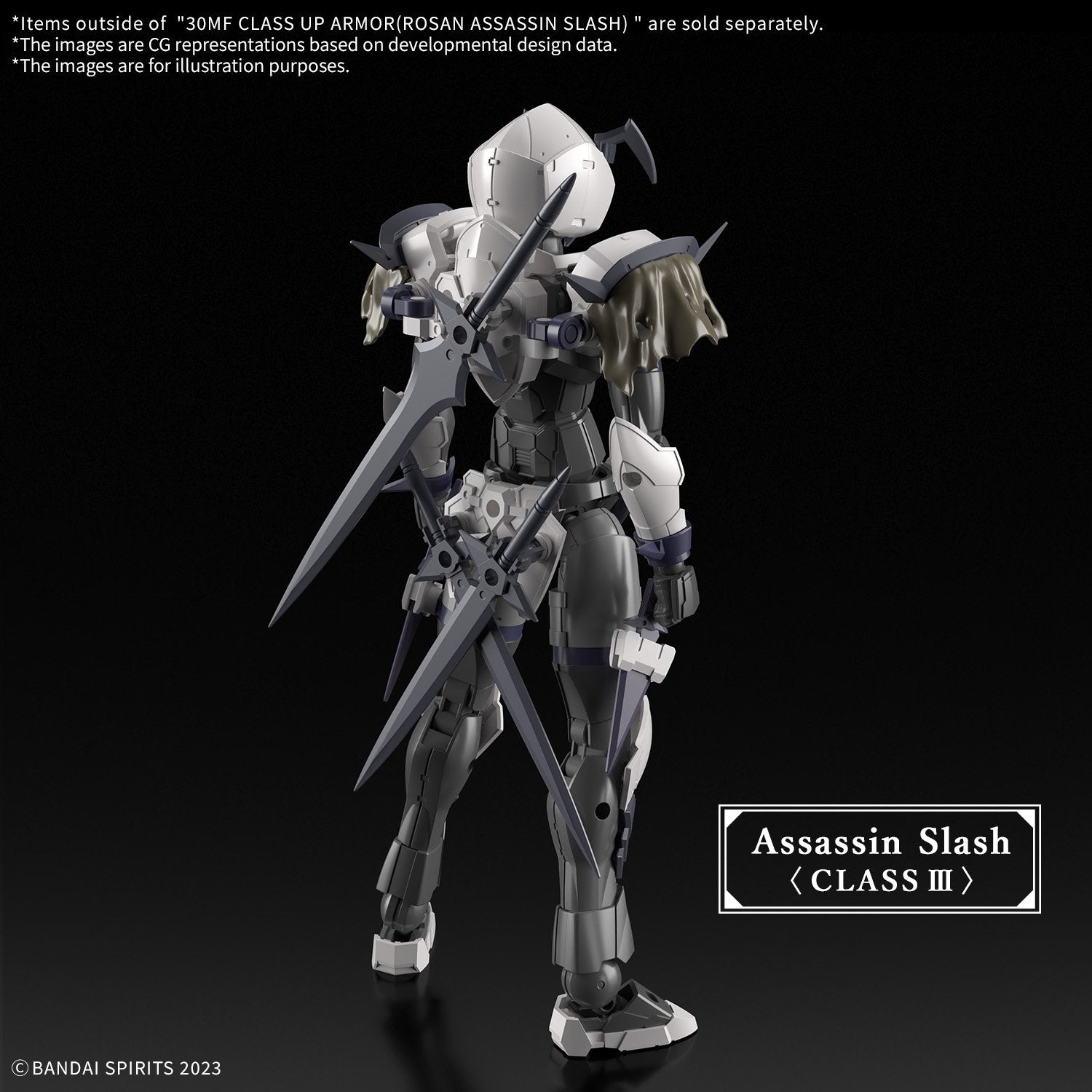 (Pre - Order) ETA July - Aug 30MF CLASS UP ARMOR(ROSAN ASSASSIN SLASH) - Gundam Extra - Your BEST Gunpla Supplier