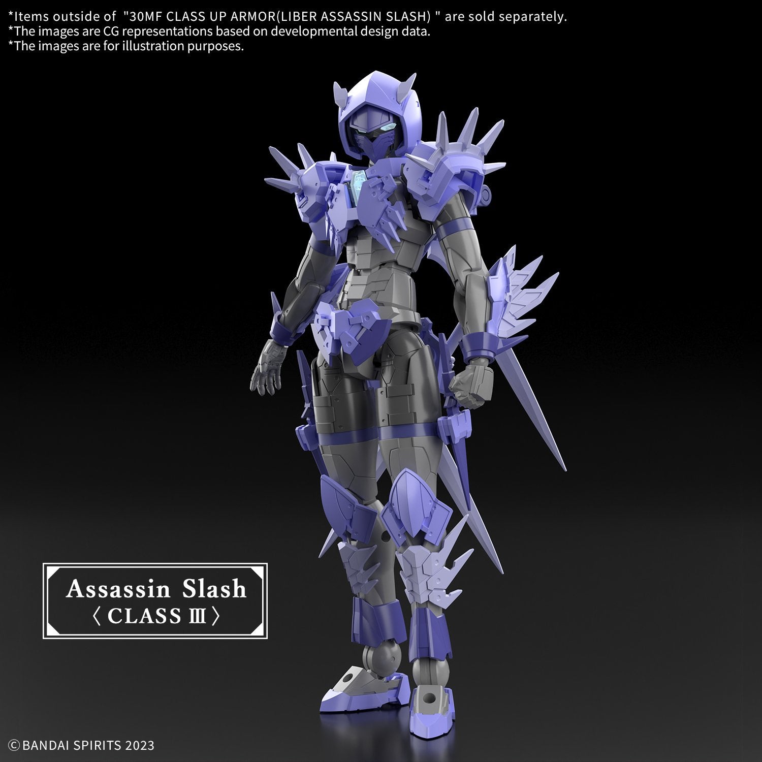 (Pre - Order) ETA June - July 30MF CLASS UP ARMOR(LIBER ASSASSIN SLASH) - Gundam Extra - Your BEST Gunpla Supplier