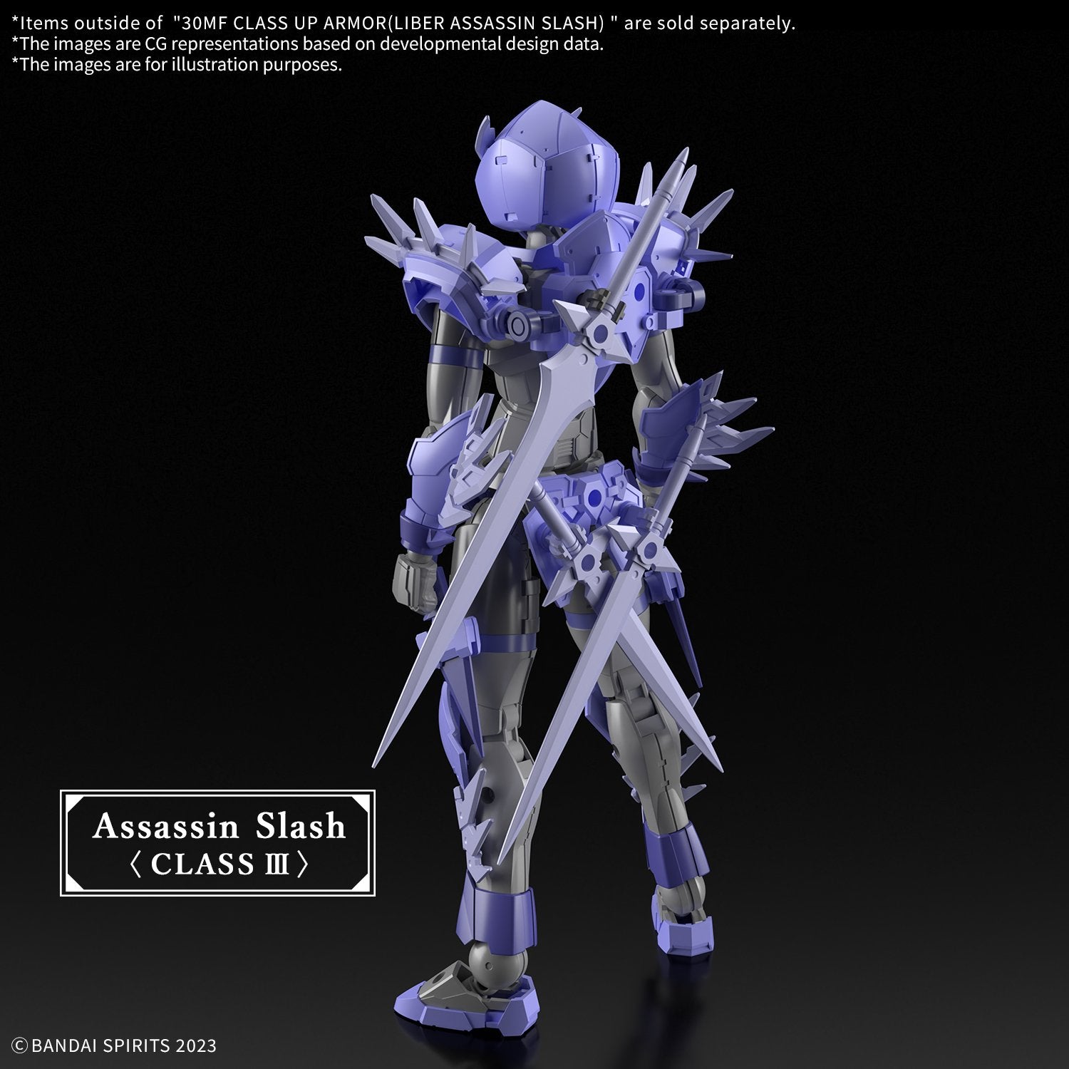 (Pre - Order) ETA June - July 30MF CLASS UP ARMOR(LIBER ASSASSIN SLASH) - Gundam Extra - Your BEST Gunpla Supplier