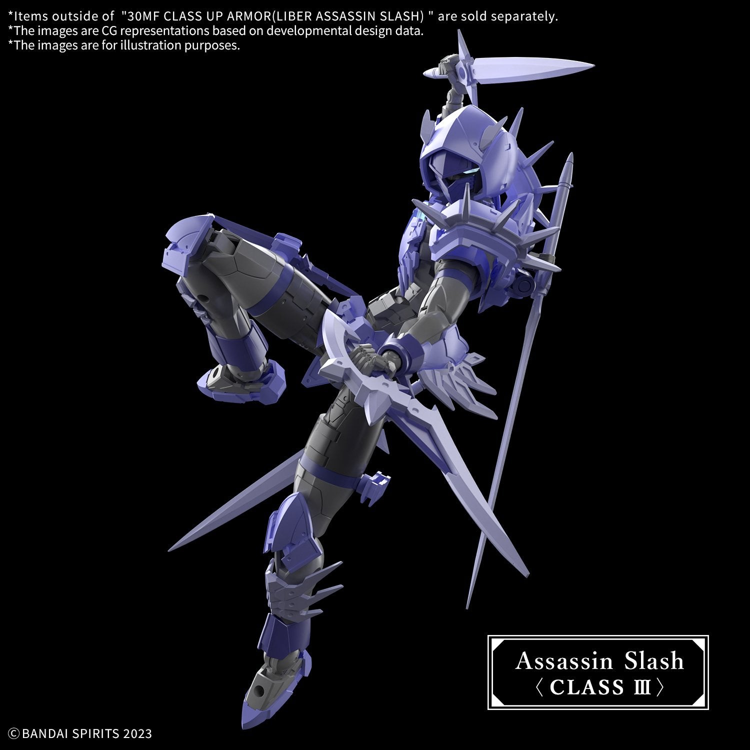 (Pre - Order) ETA June - July 30MF CLASS UP ARMOR(LIBER ASSASSIN SLASH) - Gundam Extra - Your BEST Gunpla Supplier