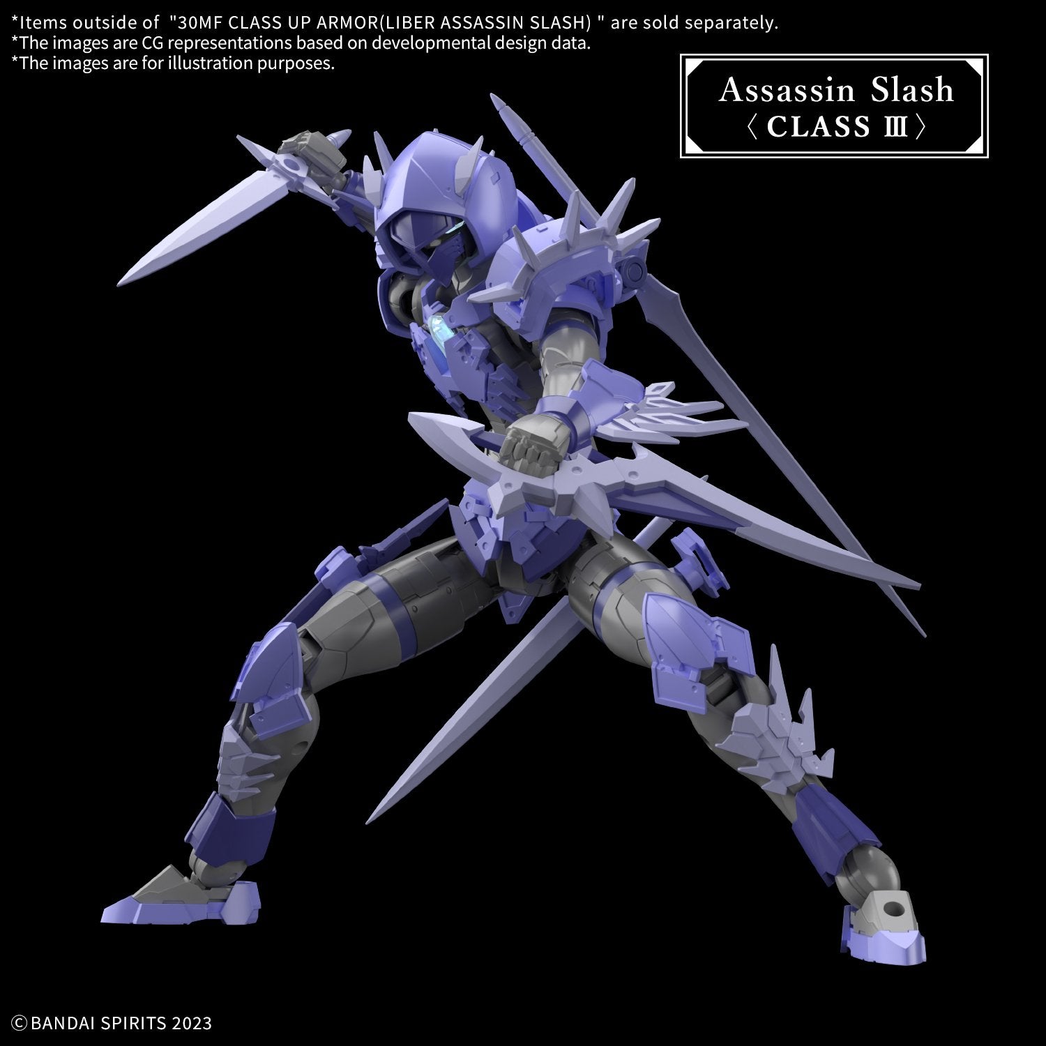 (Pre - Order) ETA June - July 30MF CLASS UP ARMOR(LIBER ASSASSIN SLASH) - Gundam Extra - Your BEST Gunpla Supplier