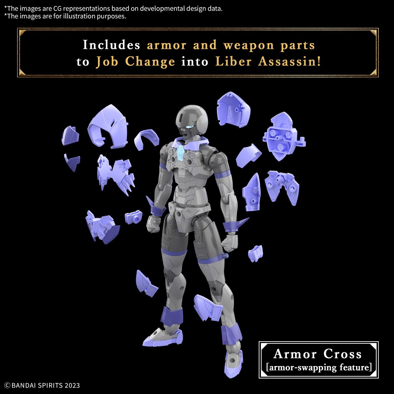 (Pre - Order) ETA June - July 30MF LIBER ASSASSIN - Gundam Extra - Your BEST Gunpla Supplier