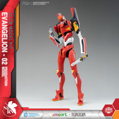 (Pre - Order) ETA Q2 2025 - EVANGELION : AMK Series EVA - 02 PRODUCTION MODEL - Gundam Extra - Your BEST Gunpla Supplier