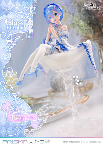 (Pre - Order) ETA Q2 2025 - Prime 1 Studio PRISMA WING Re:ZERO - Starting Life in Another World - Rem Glass Edition 1/7 Scale Pre - Painted Figure - Gundam Extra - Your BEST Gunpla Supplier