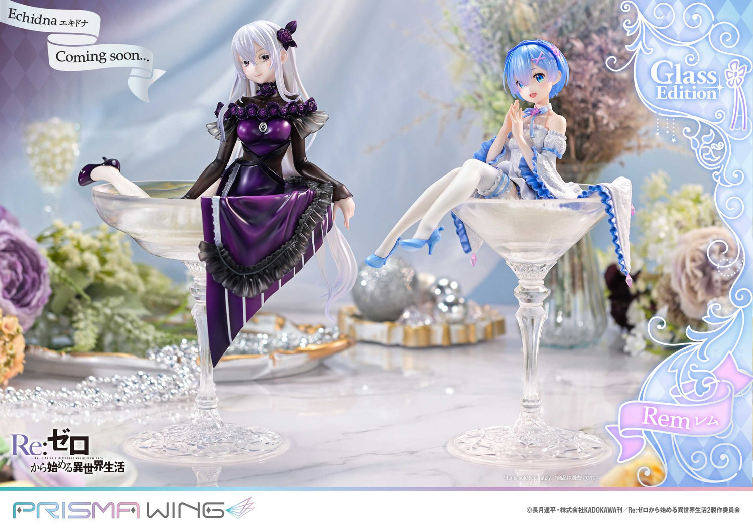 (Pre - Order) ETA Q2 2025 - Prime 1 Studio PRISMA WING Re:ZERO - Starting Life in Another World - Rem Glass Edition 1/7 Scale Pre - Painted Figure - Gundam Extra - Your BEST Gunpla Supplier