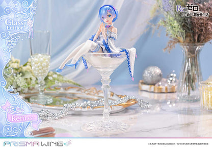 (Pre - Order) ETA Q2 2025 - Prime 1 Studio PRISMA WING Re:ZERO - Starting Life in Another World - Rem Glass Edition 1/7 Scale Pre - Painted Figure - Gundam Extra - Your BEST Gunpla Supplier