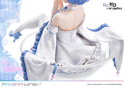 (Pre - Order) ETA Q2 2025 - Prime 1 Studio PRISMA WING Re:ZERO - Starting Life in Another World - Rem Glass Edition 1/7 Scale Pre - Painted Figure - Gundam Extra - Your BEST Gunpla Supplier