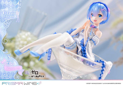 (Pre - Order) ETA Q2 2025 - Prime 1 Studio PRISMA WING Re:ZERO - Starting Life in Another World - Rem Glass Edition 1/7 Scale Pre - Painted Figure - Gundam Extra - Your BEST Gunpla Supplier