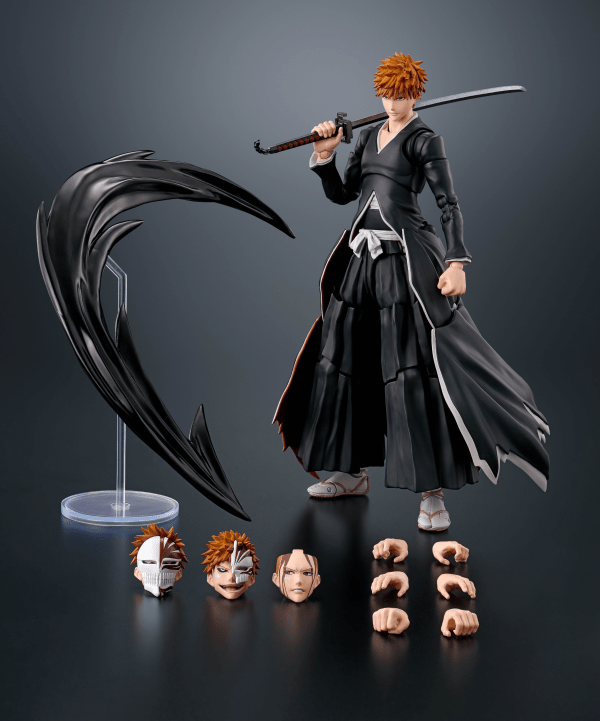 (Pre - Order) ETA Q3 2025 - ICHIGO KUROSAKI - Getsugatensho - "BLEACH", TAMASHII NATIONS S.H.Figuarts - Gundam Extra - Your BEST Gunpla Supplier