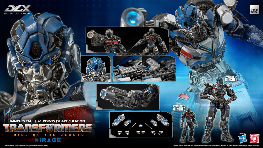(Pre - Order) ETA Q4 2025 - Transformers: Rise of the Beasts - DLX Mirage - Gundam Extra - Your BEST Gunpla Supplier
