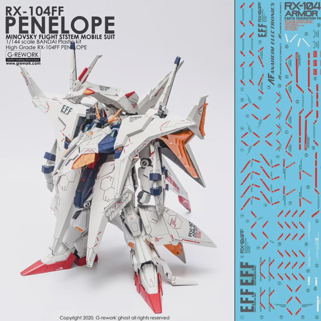 G-Rework [HG] RX-104FF PENELOPE – Gundam Extra-Your BEST Gunpla