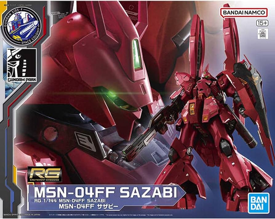 RG 1/144 MSN - 04FF SAZABI(2023) - Gundam Extra - Your BEST Gunpla Supplier