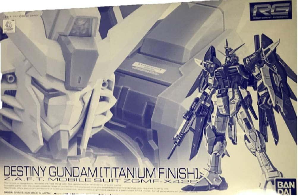 RG Destiny Gundam (Titanium Finish) - Gundam Extra - Your BEST Gunpla Supplier