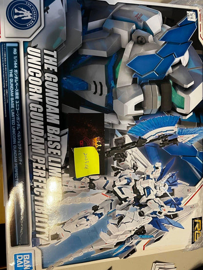 RG The Gundam Base Limited Unicorn Gundam Perfectibility - Gundam Extra - Your BEST Gunpla Supplier