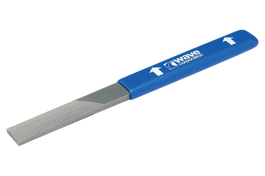 Wave HG FILE (SIDE SLIDING TYPE/FLAT) - Fine Flat Directional Cutting File for Removing Edges, Cutting Pin Marks - Gundam Extra - Your BEST Gunpla Supplier